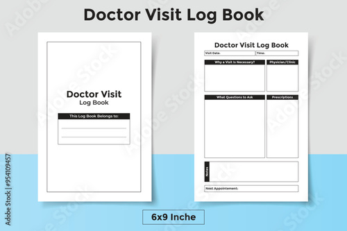 Doctor Visit Log Book