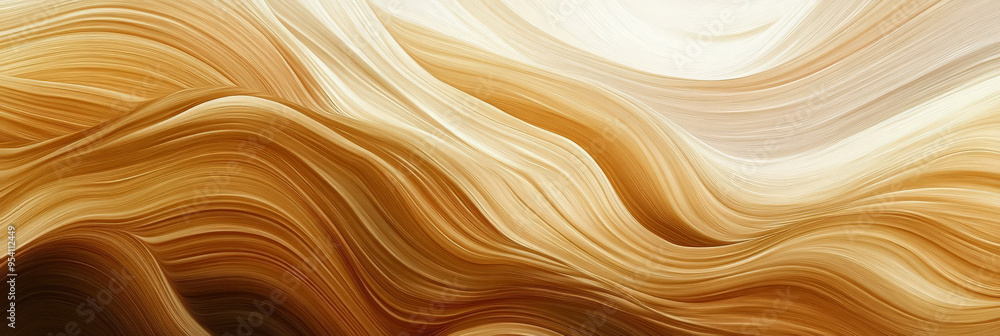 Abstract background with swirling brown and beige lines. Abstract background with swirling brown and beige lines.