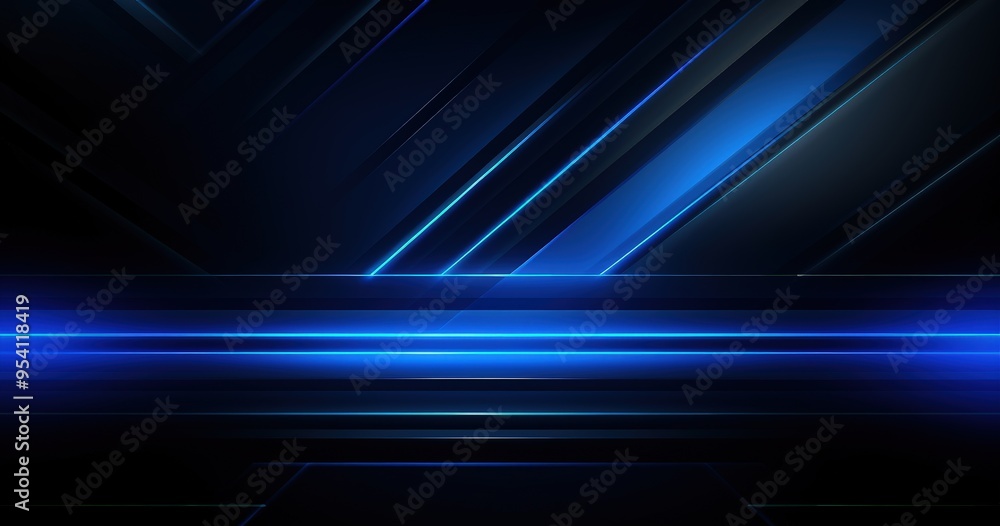A sleek, modern abstract background featuring blue lines on a dark surface. A sleek, modern abstract background featuring blue lines on a dark surface.