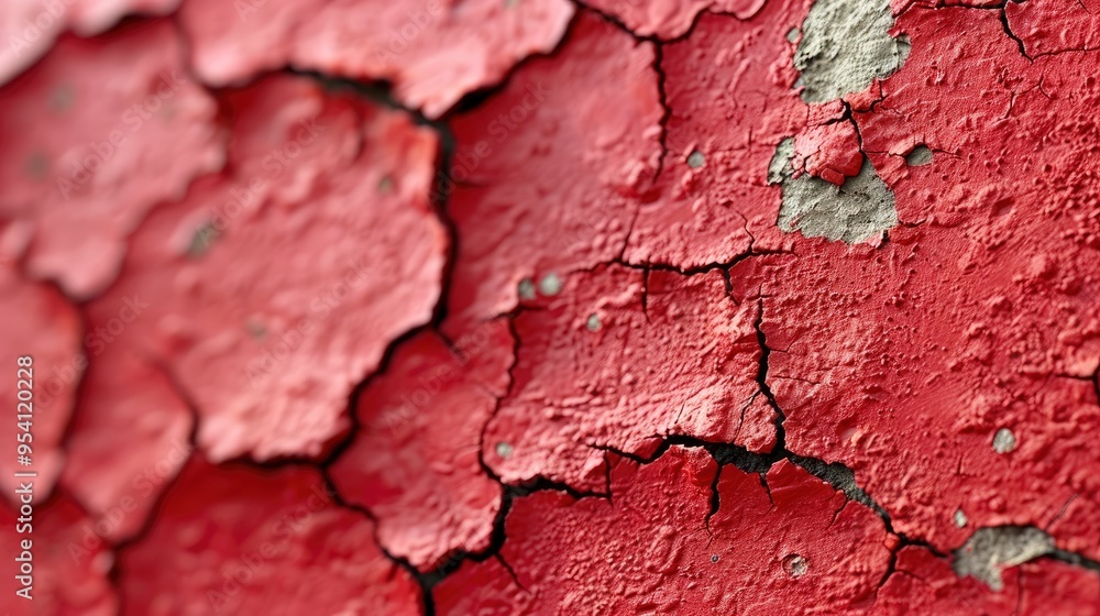 Cracked Red Paint Texture Cracked Red Paint Texture