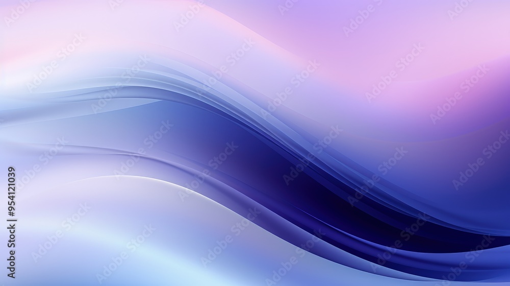 Naklejka premium A smooth gradient of soft colors creating an abstract, calming background.