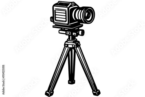 vintage movie camera