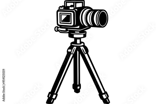 camera and tripod