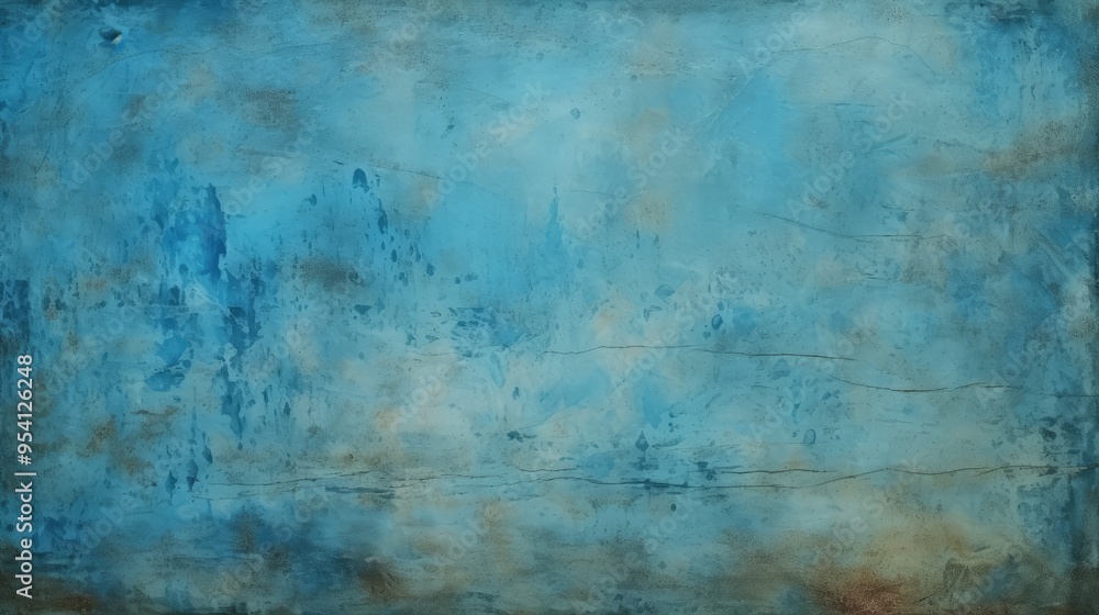 Obraz premium A textured blue abstract background with subtle variations and patterns.