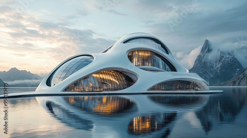 Creative and futuristic building structures with unique designs showcased in detailed imagery