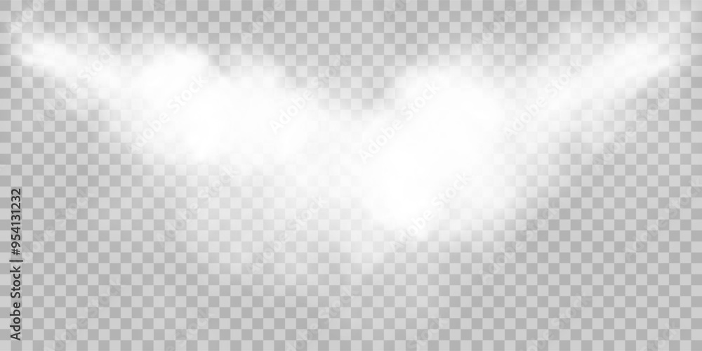 Fog or smoke isolated transparent special effect. White vector cloudiness, mist or smog background. Vector illustration Fog or smoke isolated transparent special effect. White vector cloudiness, mist or smog background. Vector illustration