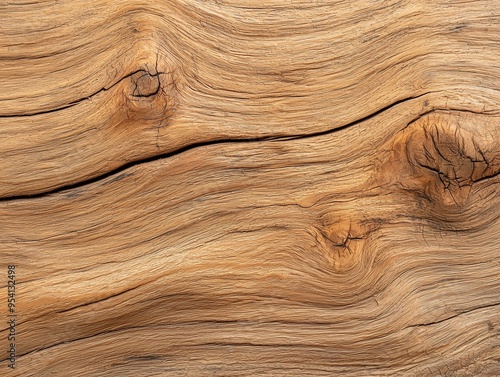 Oak Wood Texture with Natural Grain and Knots, Perfect for Rustic Furniture, Hardwood Flooring, or Timber Paneling Designs
