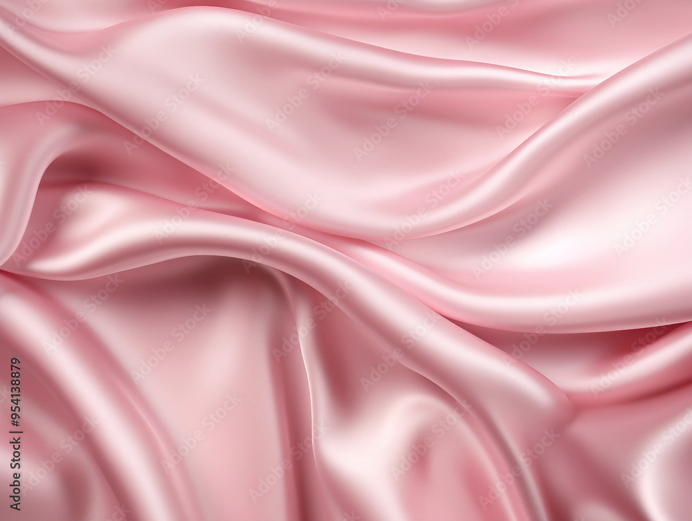 Obraz premium pink satin background