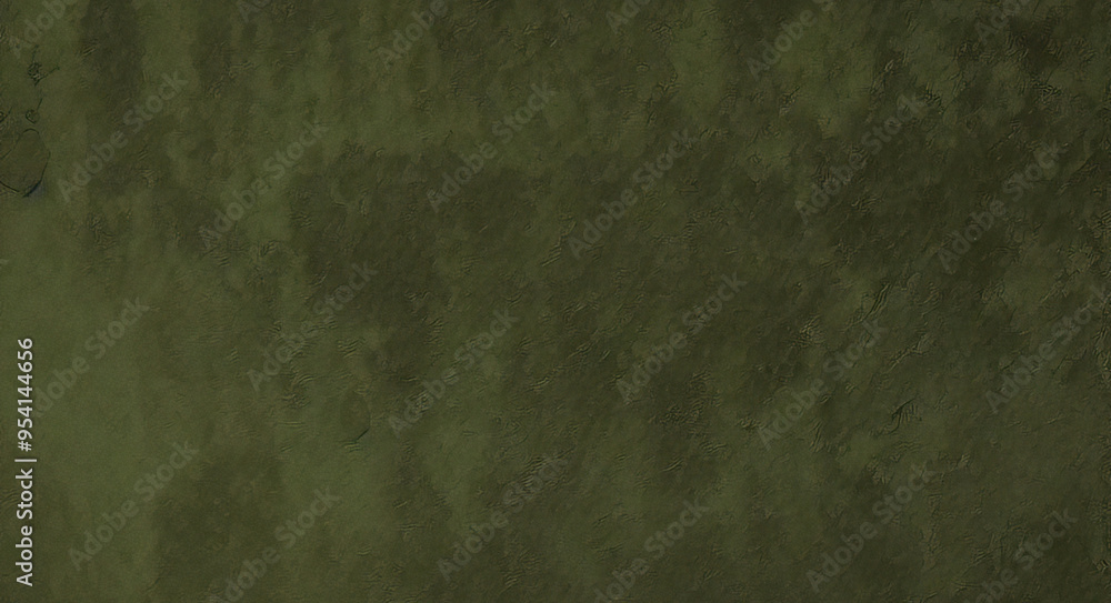 Fototapeta premium Green grunge concrete stone wall background. Dark edges