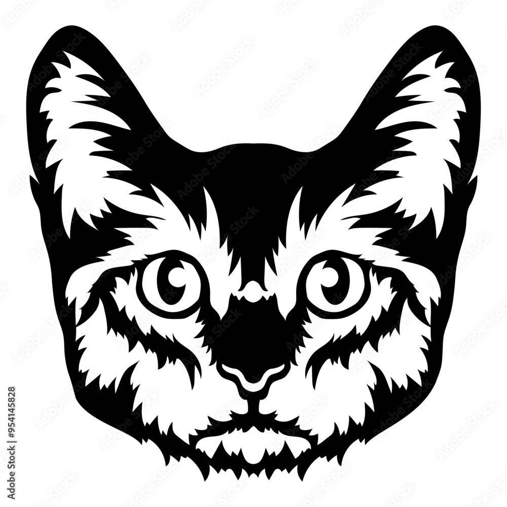 Fototapeta premium Toyger Face