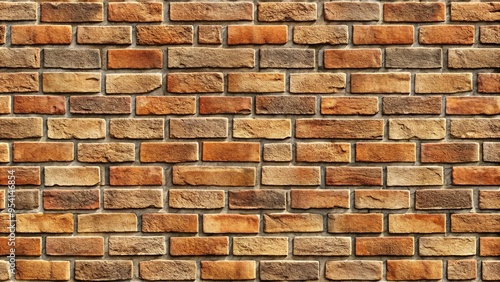 Textured brick wall background with earthy tones and weathered appearance 