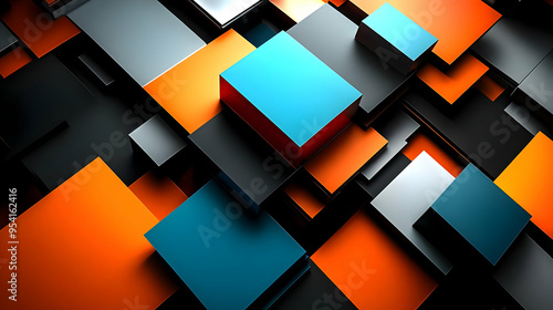 Abstract geometric backgrou...