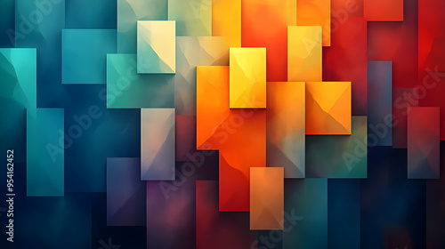Abstract geometric backgrou...