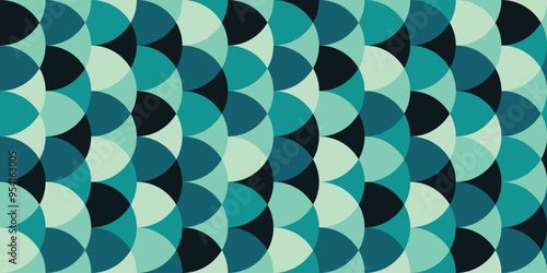 Abstract geometric pattern background, abstract pattern background with retro color theme,abstract circle pattern.