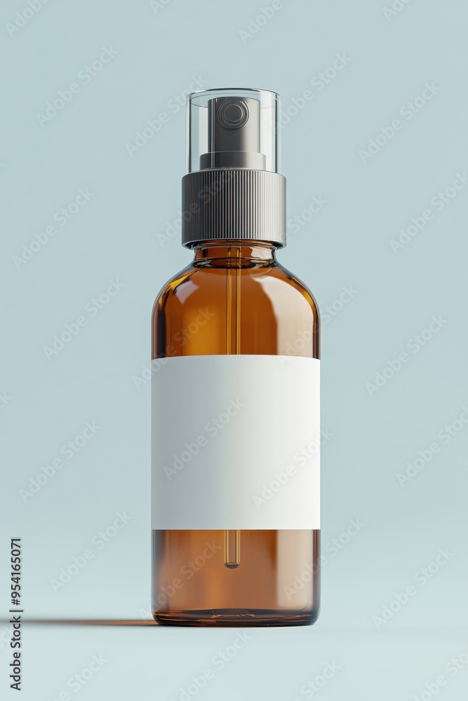 A bottle of perfume is sitting on a table A bottle of perfume is sitting on a table