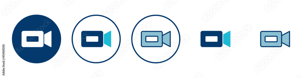 Video camera icon vector isolated on white background. Video camera vector icon. Camera Icons. Movie Sign. Cinema Video camera icon vector isolated on white background. Video camera vector icon. Camera Icons. Movie Sign. Cinema