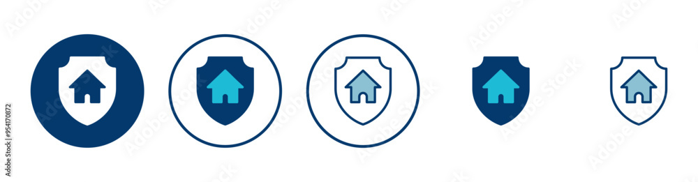 Home insurance icon vector isolated on white background. home protection icon Home insurance icon vector isolated on white background. home protection icon
