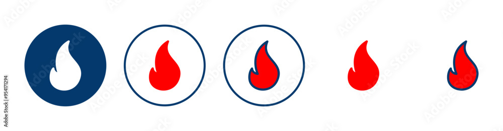 Fire icon vector isolated on white background. Fire flame icon template. Fire flames symbol vector Fire icon vector isolated on white background. Fire flame icon template. Fire flames symbol vector