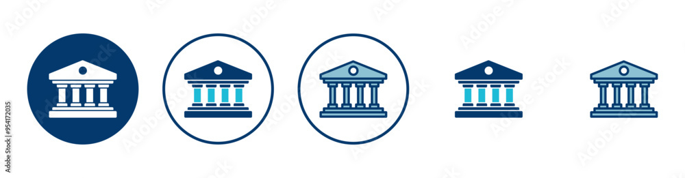 Bank icon vector isolated on white background. bank vector icon, museum, university Bank icon vector isolated on white background. bank vector icon, museum, university