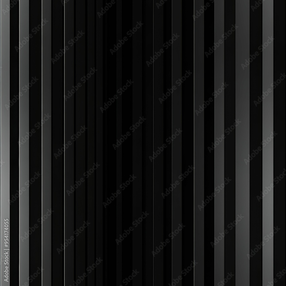 Sophisticated pinstripe design with alternating matte and glossy black lines Sophisticated pinstripe design with alternating matte and glossy black lines