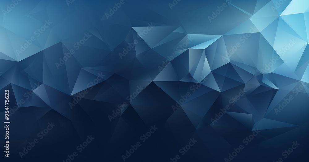 A geometric abstract background featuring shades of blue and angular shapes. A geometric abstract background featuring shades of blue and angular shapes.