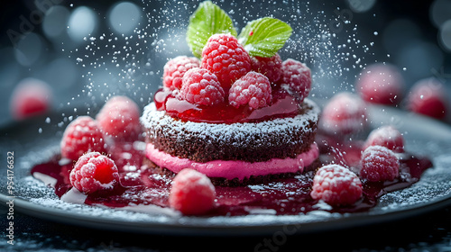 Chocolate Cake with Raspber...