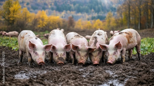 Pigs in Mud