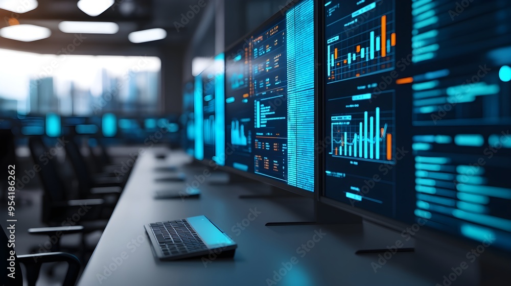 Data Analysis, Charts & Graphs on Multiple Monitors Data Analysis, Charts & Graphs on Multiple Monitors