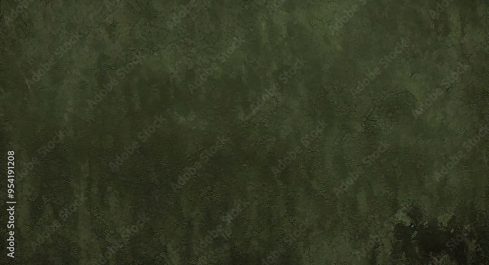 Fototapeta premium Dark green grunge interior wall backdrop dirty blank aged limestone texture with spray paint. black and green grunge background and abstract dark green material texture backgrounds