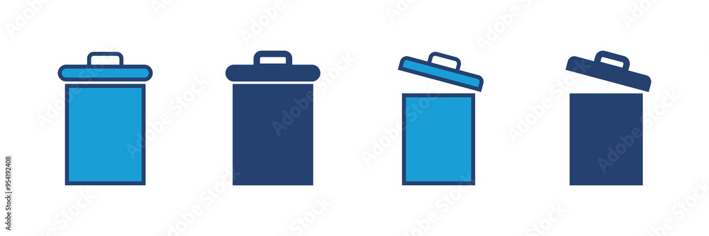 Trash icon vector. trash can icon. delete icon vector. garbage Trash icon vector. trash can icon. delete icon vector. garbage