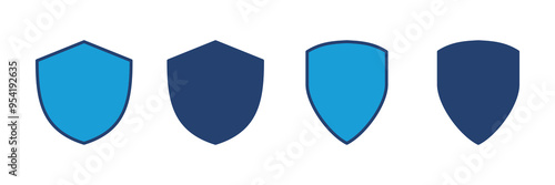 Free Download Shield icon vector. Protection icon vector. Security vector icon - GFXLoad