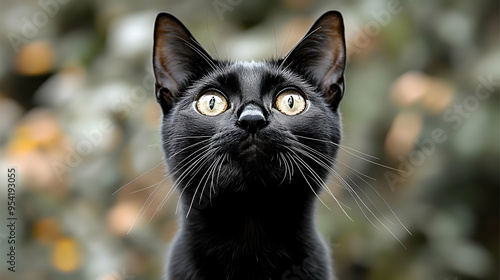 Close-up portrait of a blac...