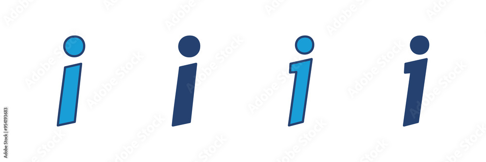 Info sign icon vector. about us icon vector. Faq icon Info sign icon vector. about us icon vector. Faq icon