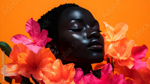 Close-up portrait of a youn...