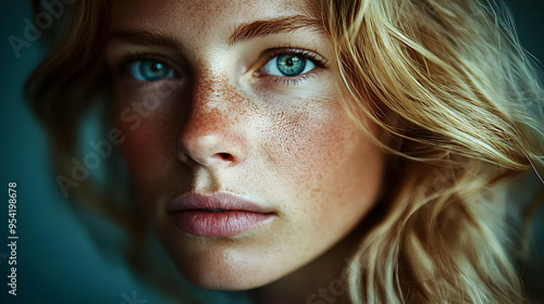 Close-up portrait of a youn...