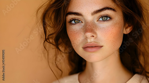 Close-up portrait of a youn...