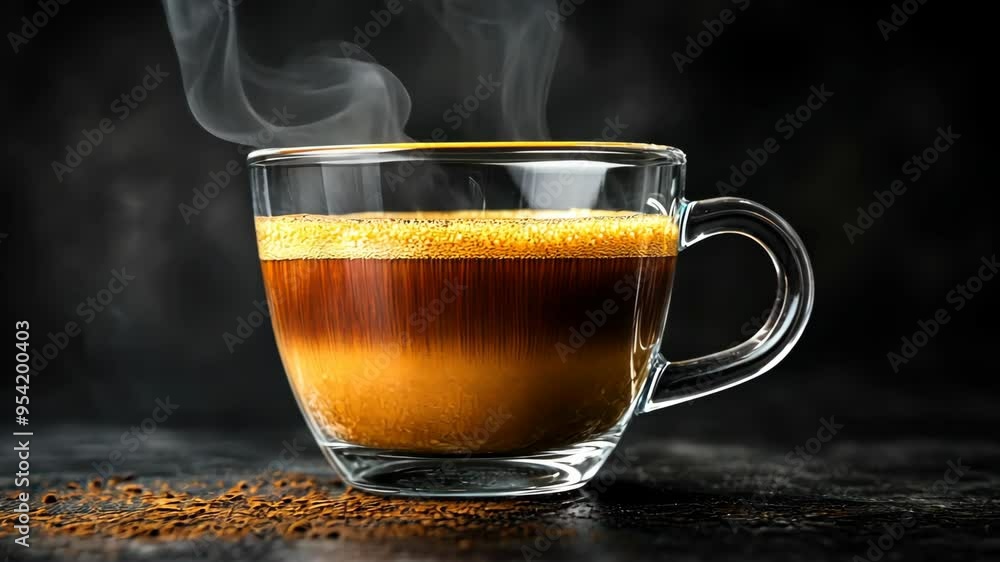 Steaming Cup of Espresso Steaming Cup of Espresso