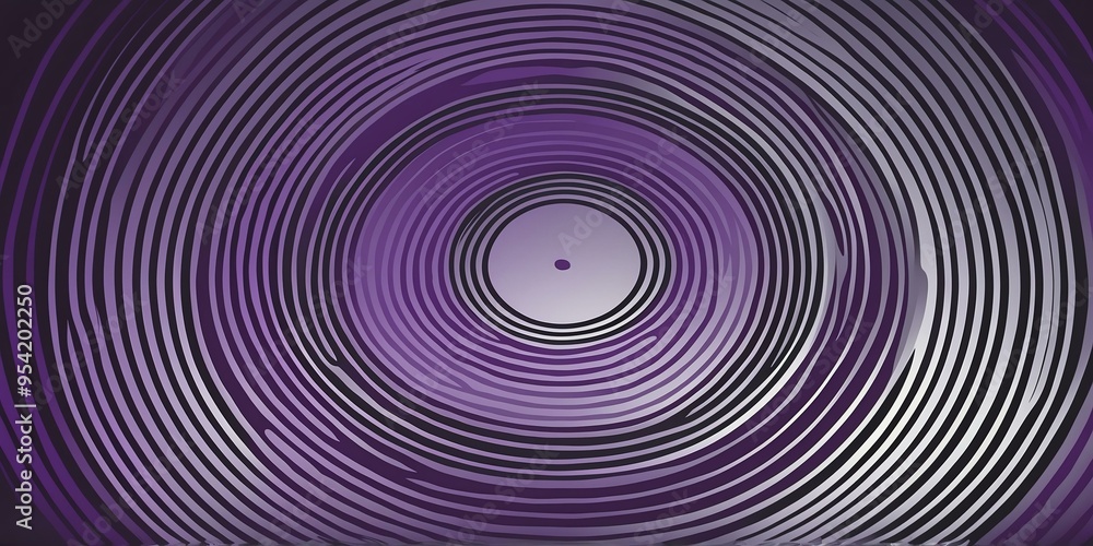 abstract vector concentric circles with purple to grey gradient background abstract vector concentric circles with purple to grey gradient background