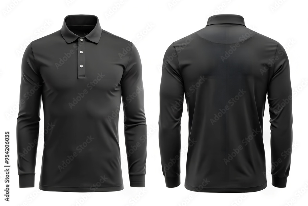 black polo shirt for mockup isolated on white black polo shirt for mockup isolated on white