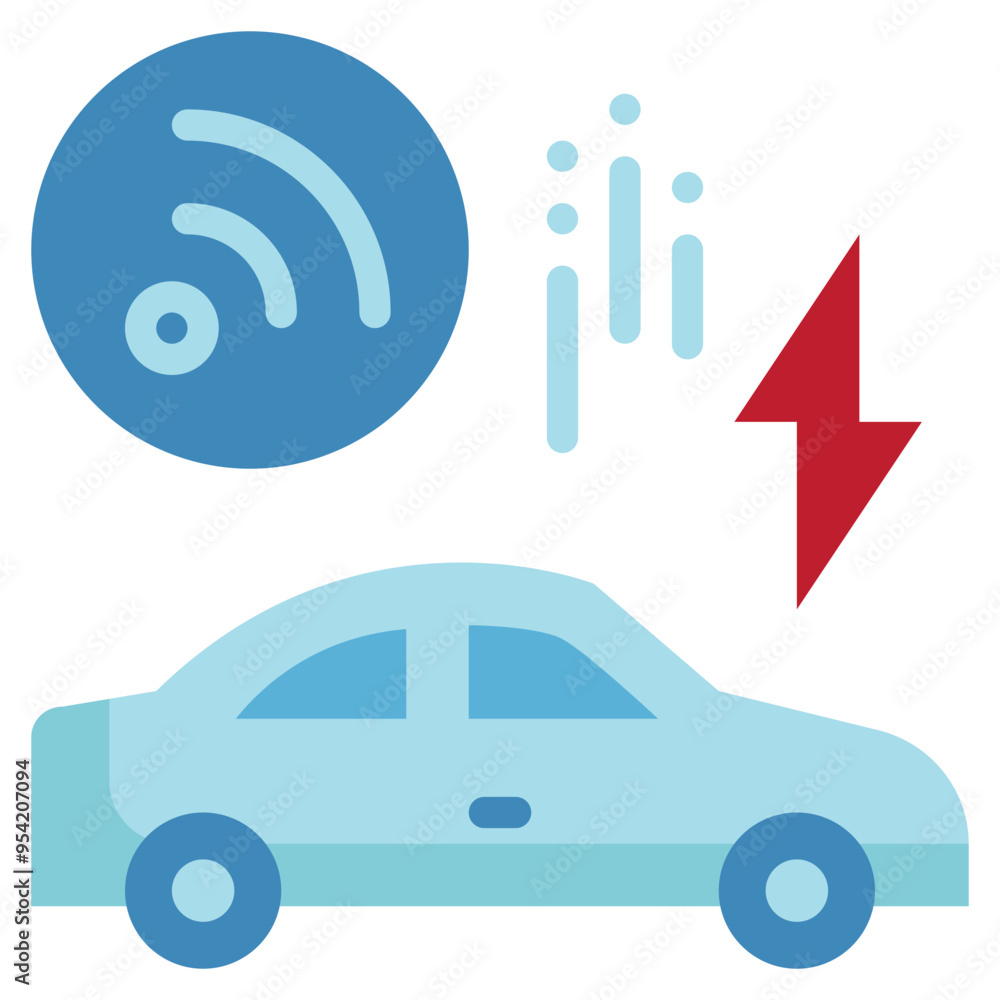 car charging station smart technology city flat style car charging station smart technology city flat style