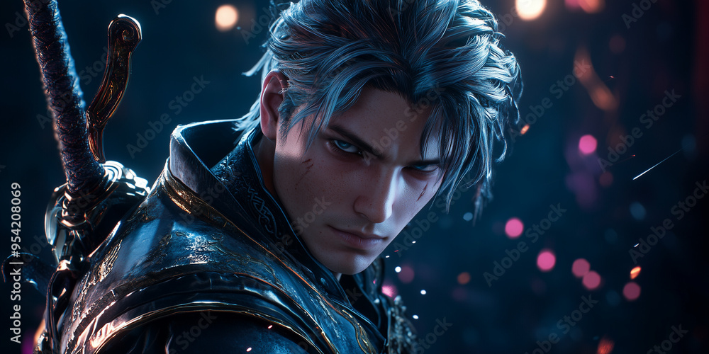 Game Character. Page Header or Banner Game Character. Page Header or Banner