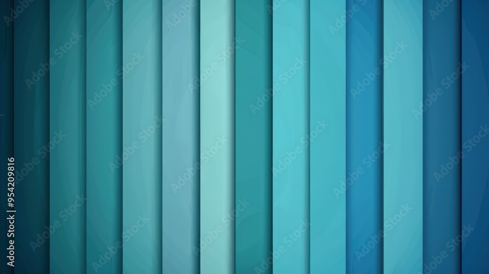 A gradient of vertical blue stripes creating a serene, abstract background. A gradient of vertical blue stripes creating a serene, abstract background.