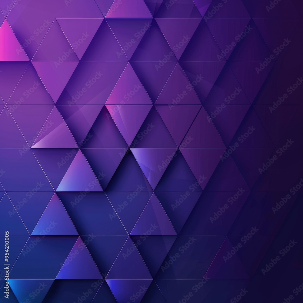 Abstract geometric pattern with triangular shapes in purple and blue tones. Abstract geometric pattern with triangular shapes in purple and blue tones.