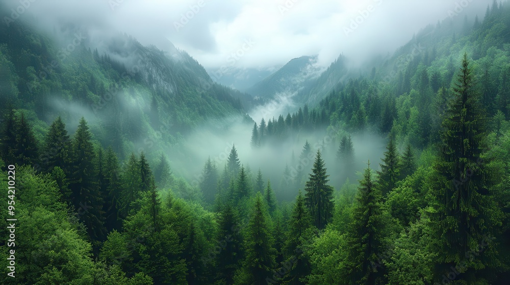 misty carpathian mountain landscape ethereal fog verdant forests dramatic peaks moody atmosphere soft morning light misty carpathian mountain landscape ethereal fog verdant forests dramatic peaks moody atmosphere soft morning light