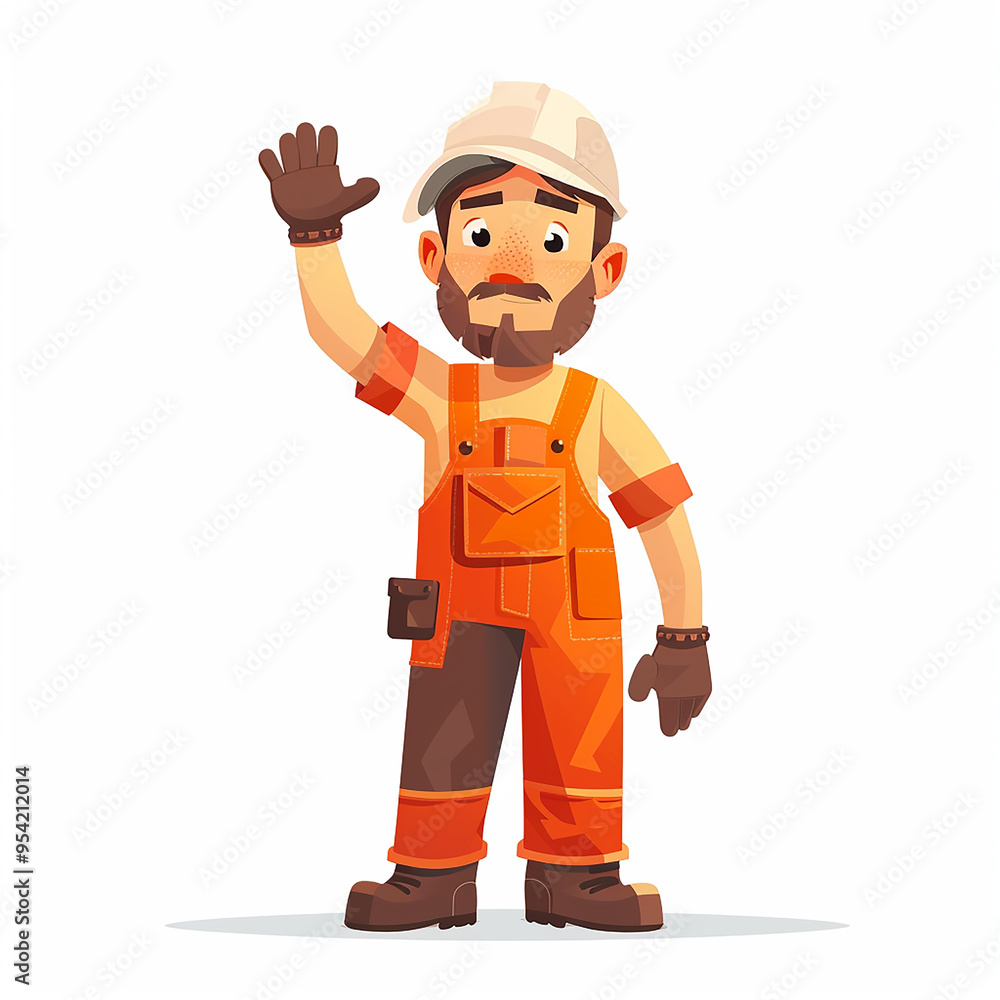 Worker character Worker character