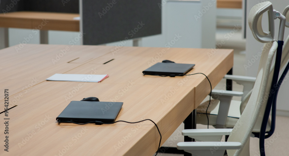 blurred empty modern office for business background blurred empty modern office for business background