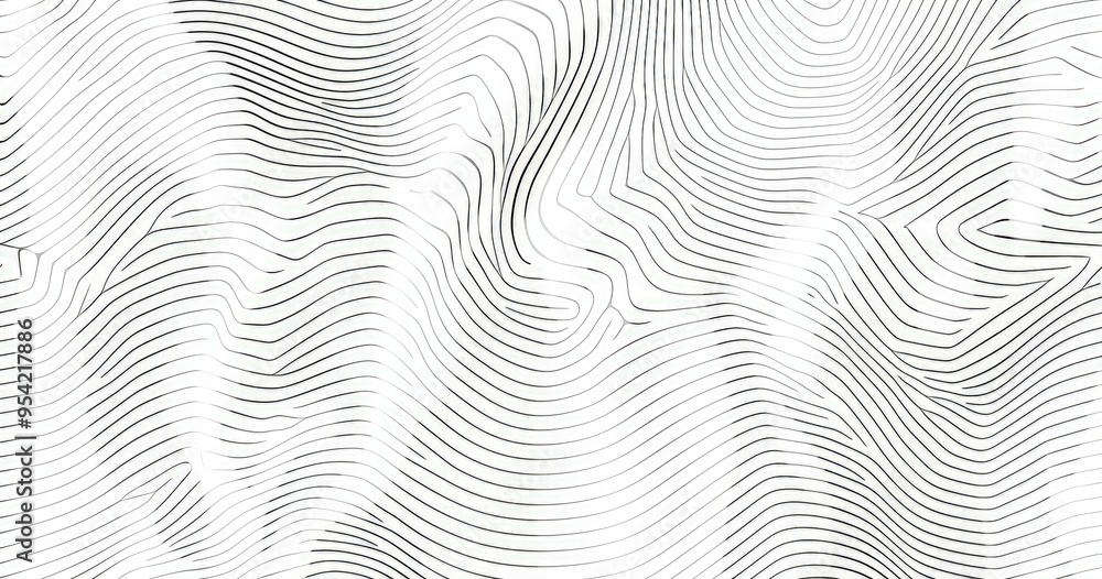 Abstract wavy lines creating a textured, fluid pattern. Abstract wavy lines creating a textured, fluid pattern.