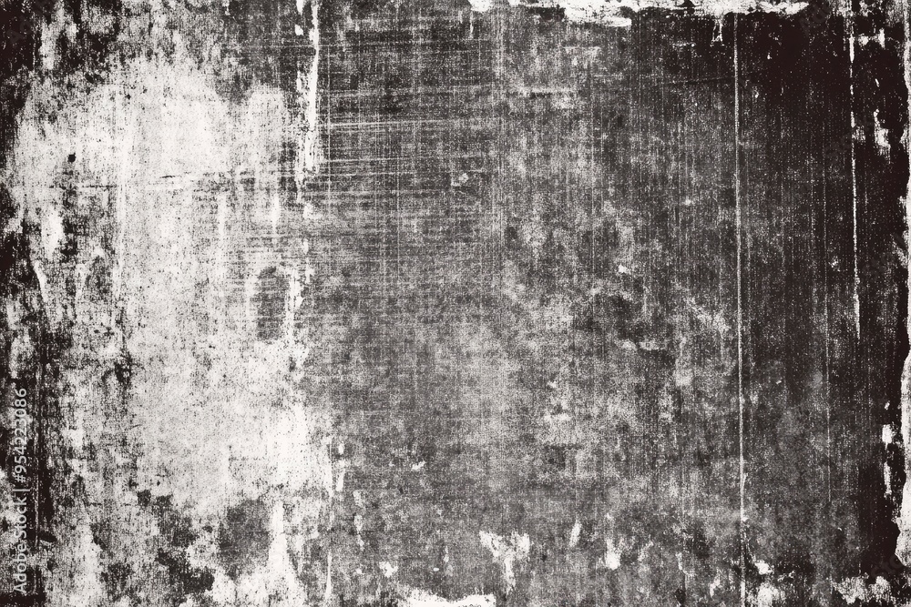 Naklejka premium Vintage dirty grunge scan paper texture. Old worn overlay distressed background. Vintage scratched glitch effect for design , ai