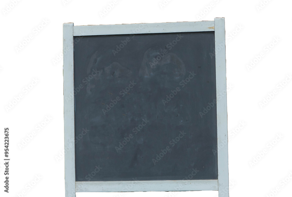 Fototapeta premium Tafel Schultafel freigestellt Platz für Text