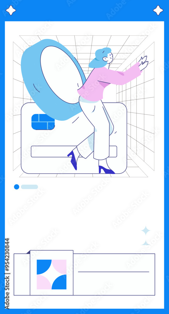Online shopping payment security character flat vector concept operation hand drawn illustration
Online shopping payment security character flat vector concept operation hand drawn illustration